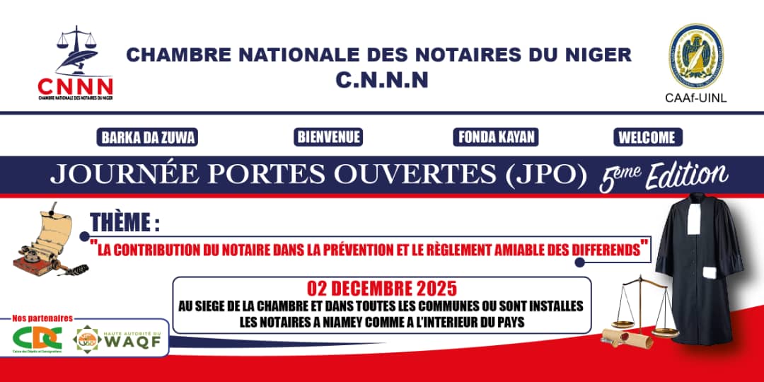 Dosso : Le notariat au cœur du règlement amiable des différends