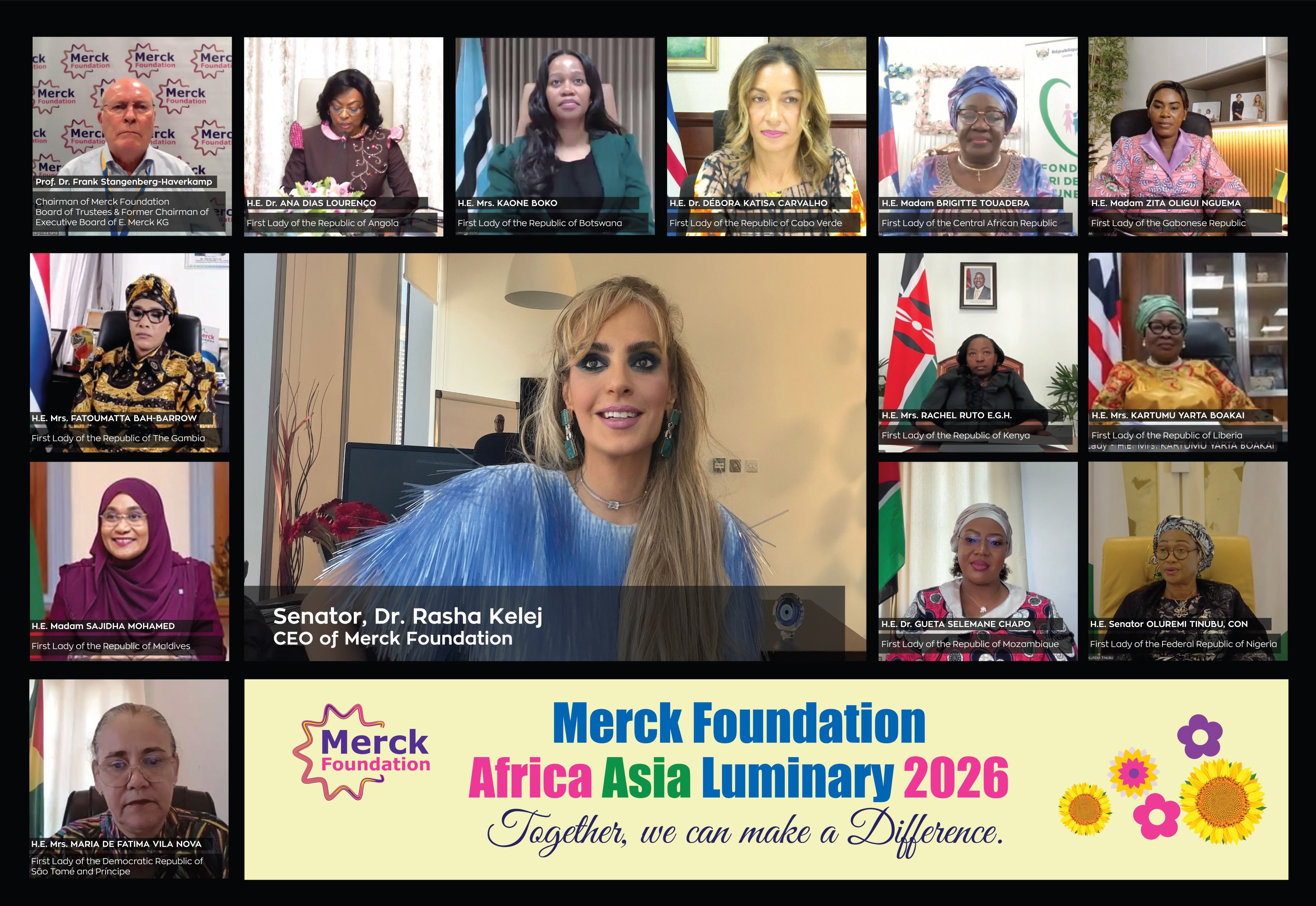 Fondation Merck : les Premières Dames d’Angola et du Nigeria alertent sur le diabète, l’hypertension
